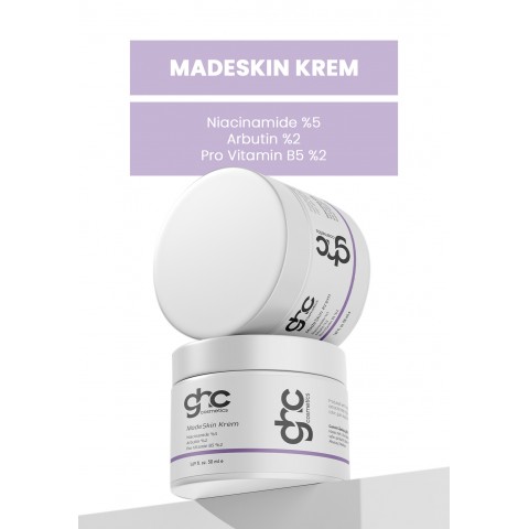 Madeskin Krem Niacinamide %5 ,Arbutin %2, Pro Vitamin B5 %2 K1