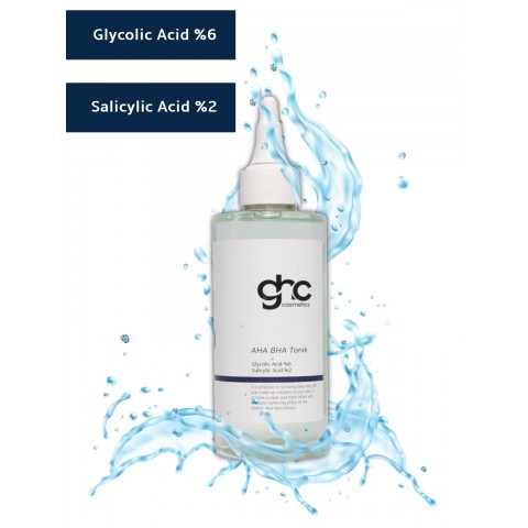 AHA BHA Tonik %6 Glycolic Acid , %2 Salicylic Acid T2